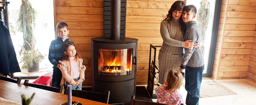 Morso Cast Iron Fireplace Insert Installation in Eastmont, Washington