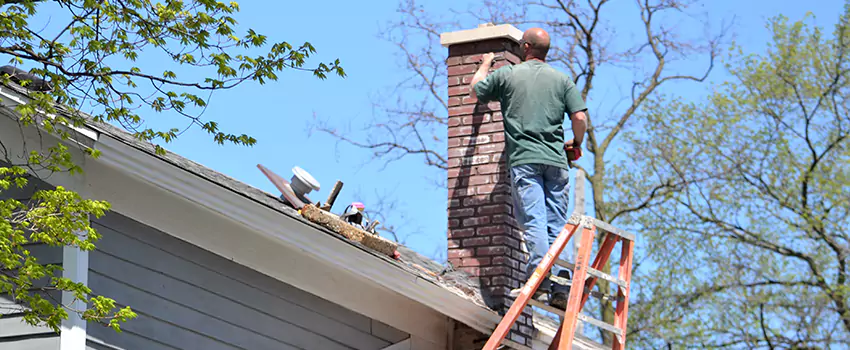Vinyl and PVC Chimney Flashing Installation in Eastmont, WA