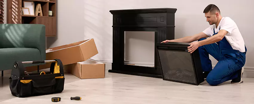 Old Rusted Metal Fireplace Repair And Replacement in Eastmont, WA
